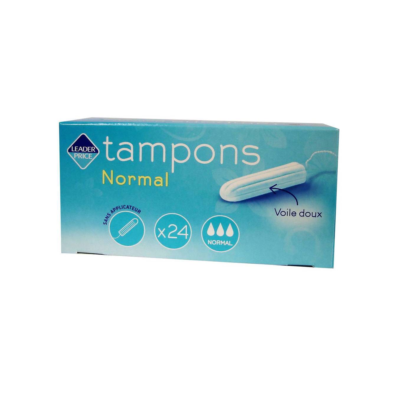 LEADER PRICE 24 TAMPONS NORMAL