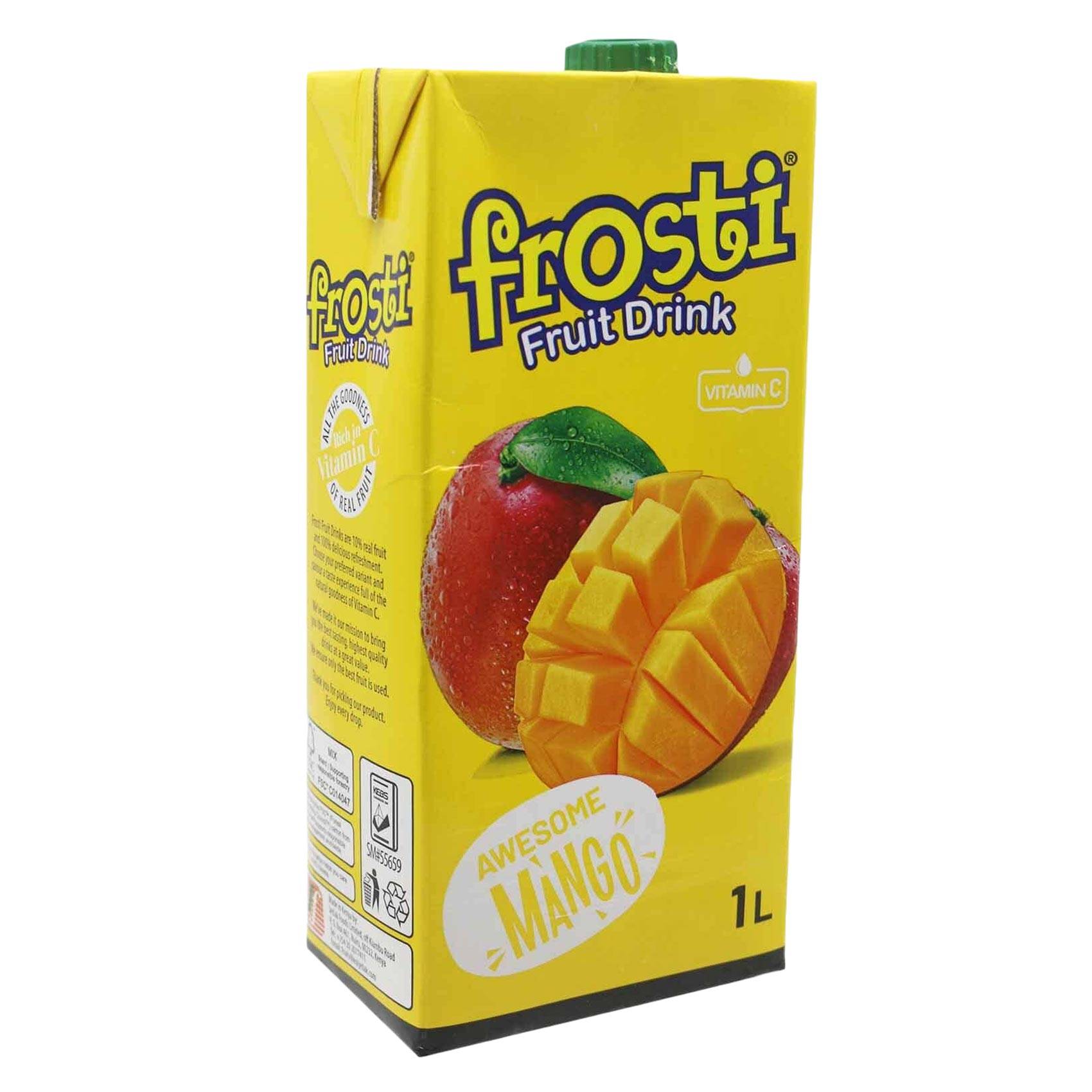 FROSTI FRUIT DRINK AWESOME MANGO 1L