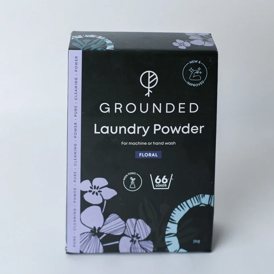 GROUNDED LAUNDRY POWDER FLORAL 2KG