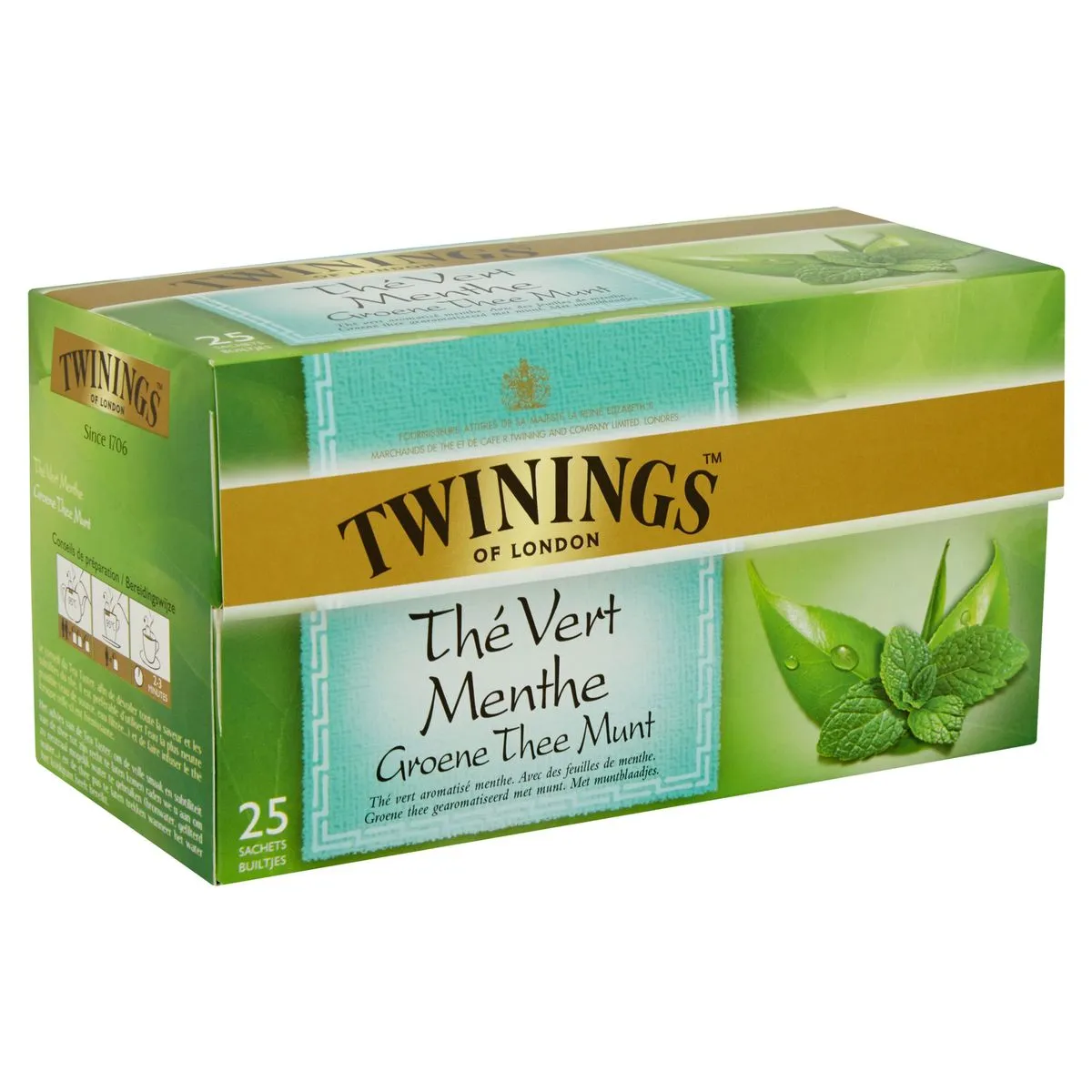 TWININGS THE VERT MENTHE 37.5G