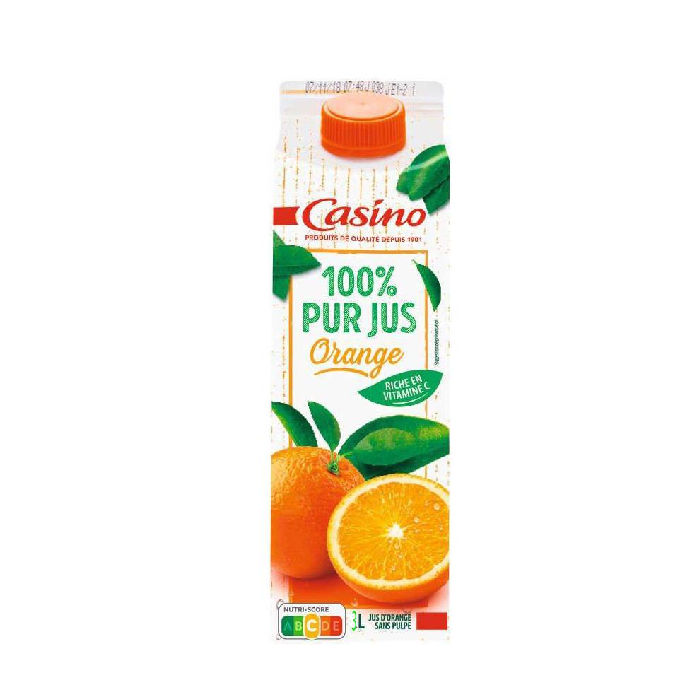 CASINO PUR JUS ORANGE 3L