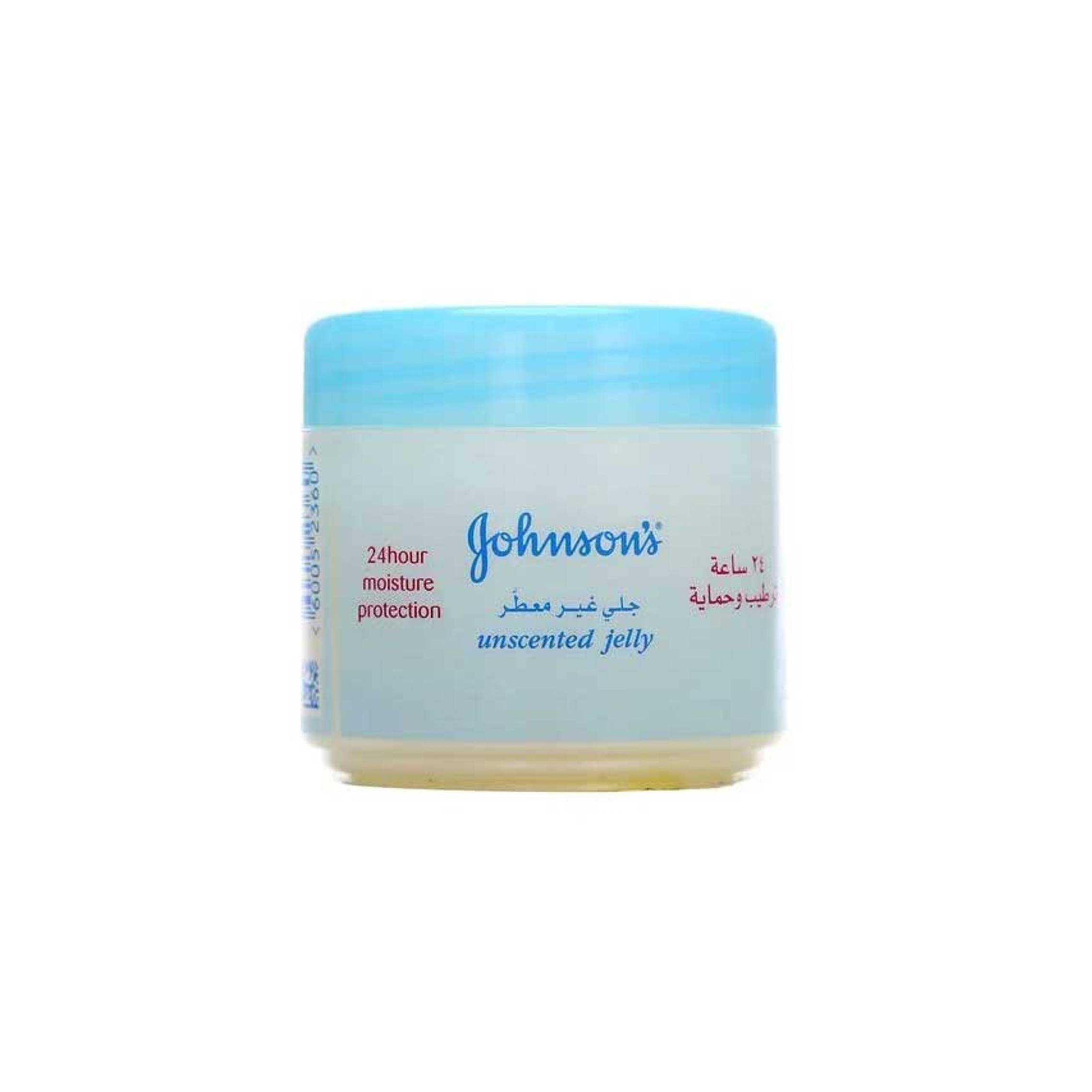 JOHSONS BABY UNSCENTED JELLY 250ML