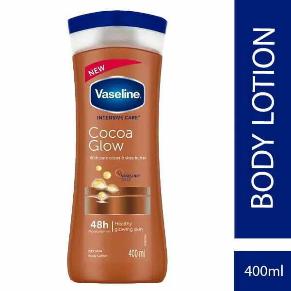 VASELINE BODY LOTION COCOA GLOW 400ML