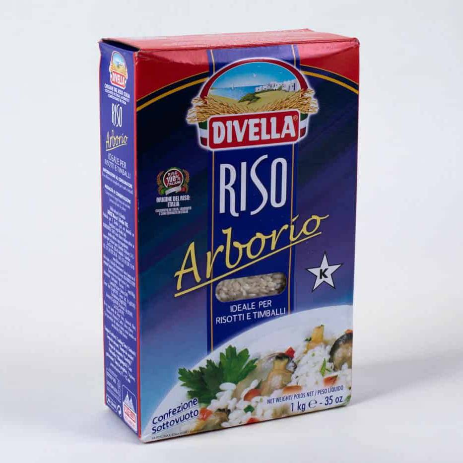 DIVELLA RISO ARBORIO 1KG