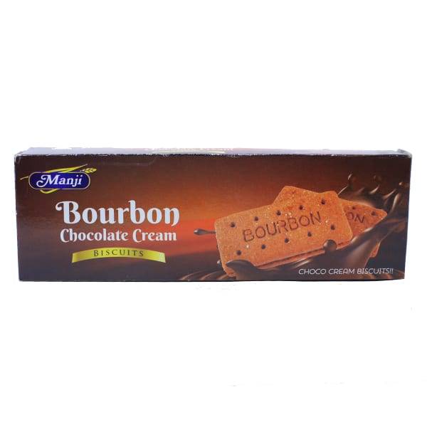 MANJI BOURBON CHOCOLATE CREAM BISCUIT 200G