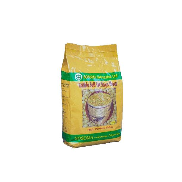 SOSOMA EDIBLE FULL FAT SOYA FLOUR 1KG