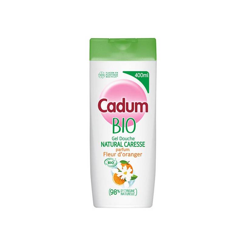 CADUM GEL DOUCHE BIO NATURAL CARESSE FL ORANGE 400ML