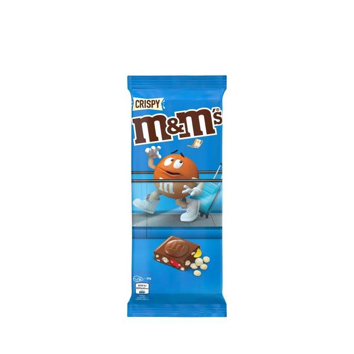 M n M CHOCOLATE CRISPY BLOCK 150G