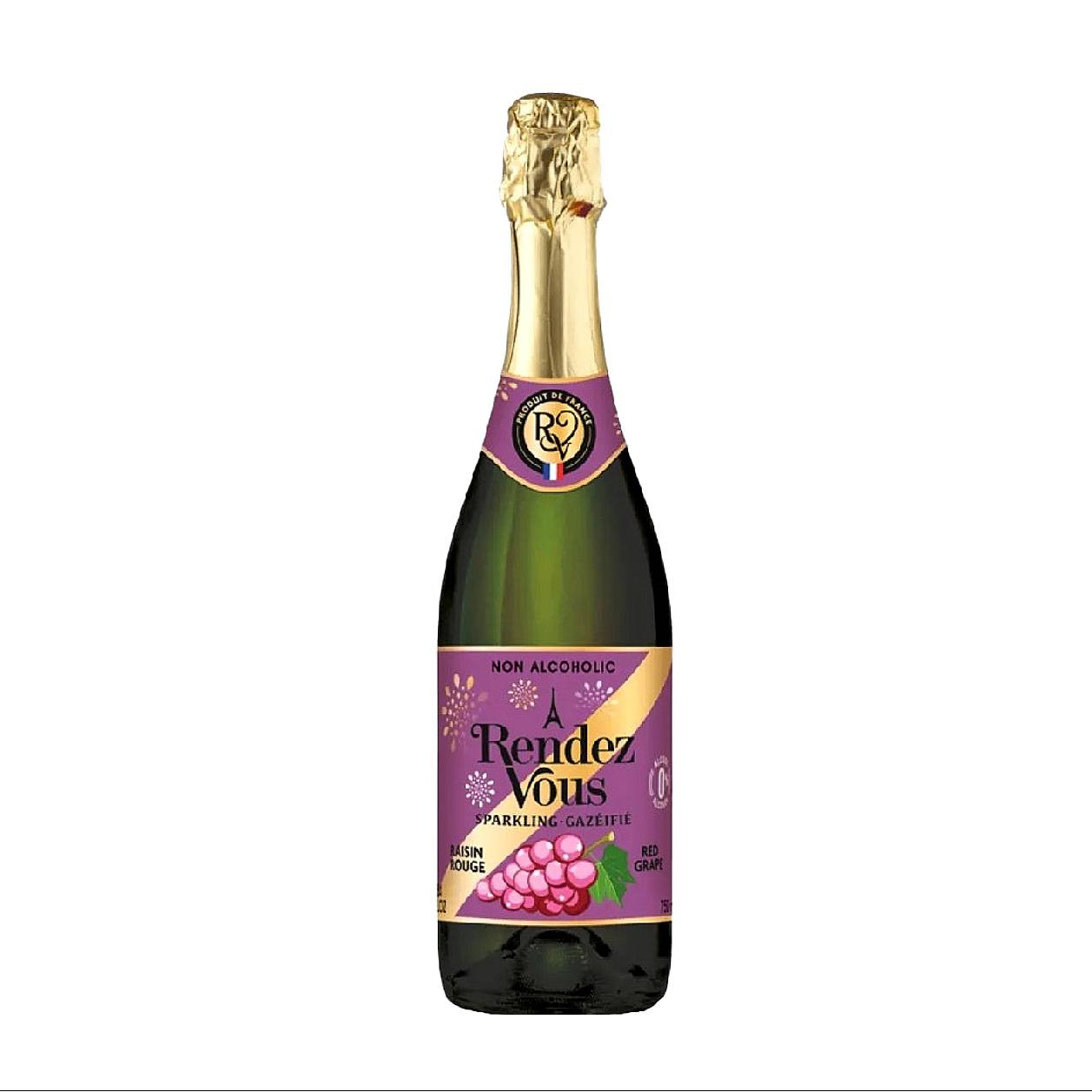 RENDEZ VOUS NON ALCOHOLIC RED GRAPE SPKL 75CL