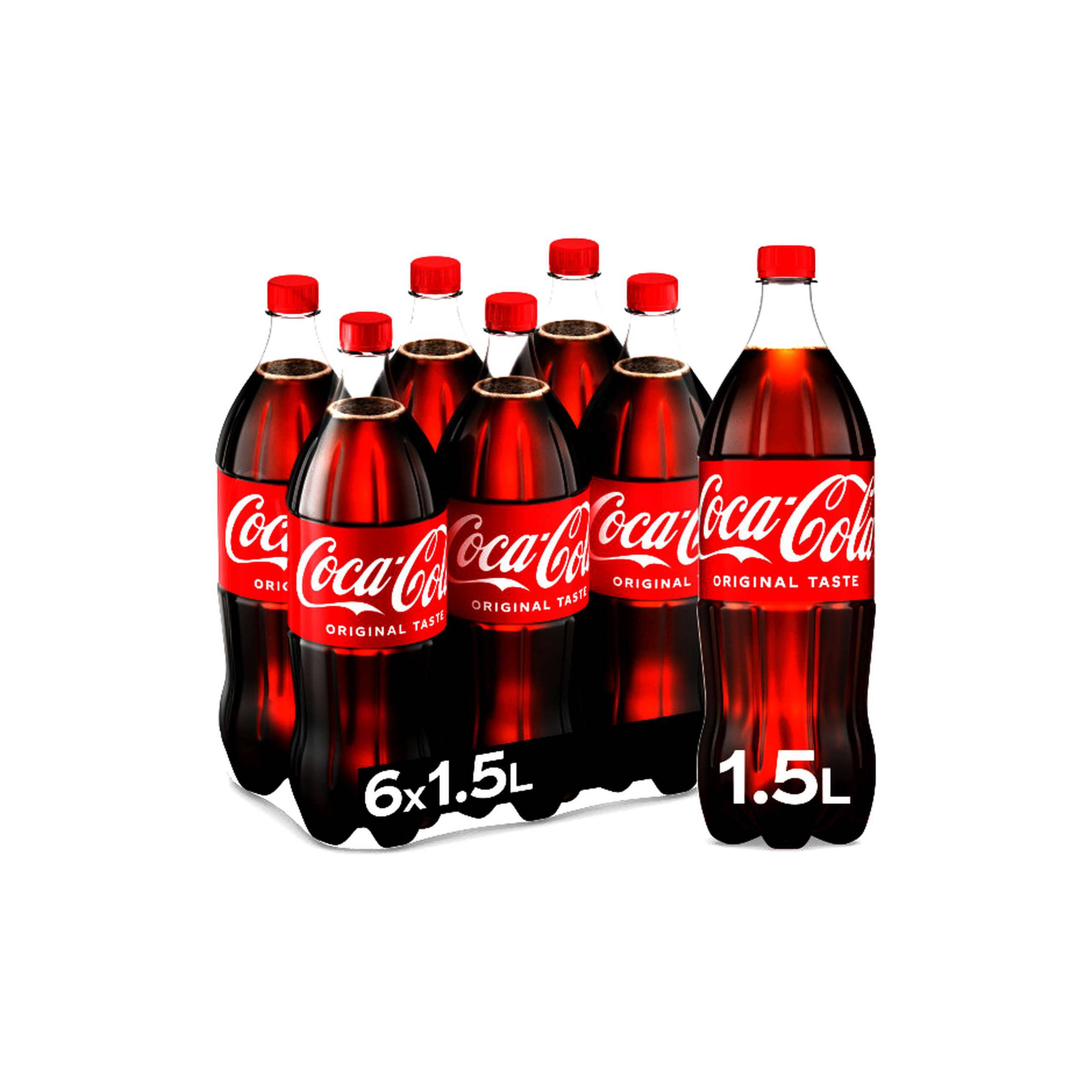 COCA COLA PET 1.5L -- PACK OF 6