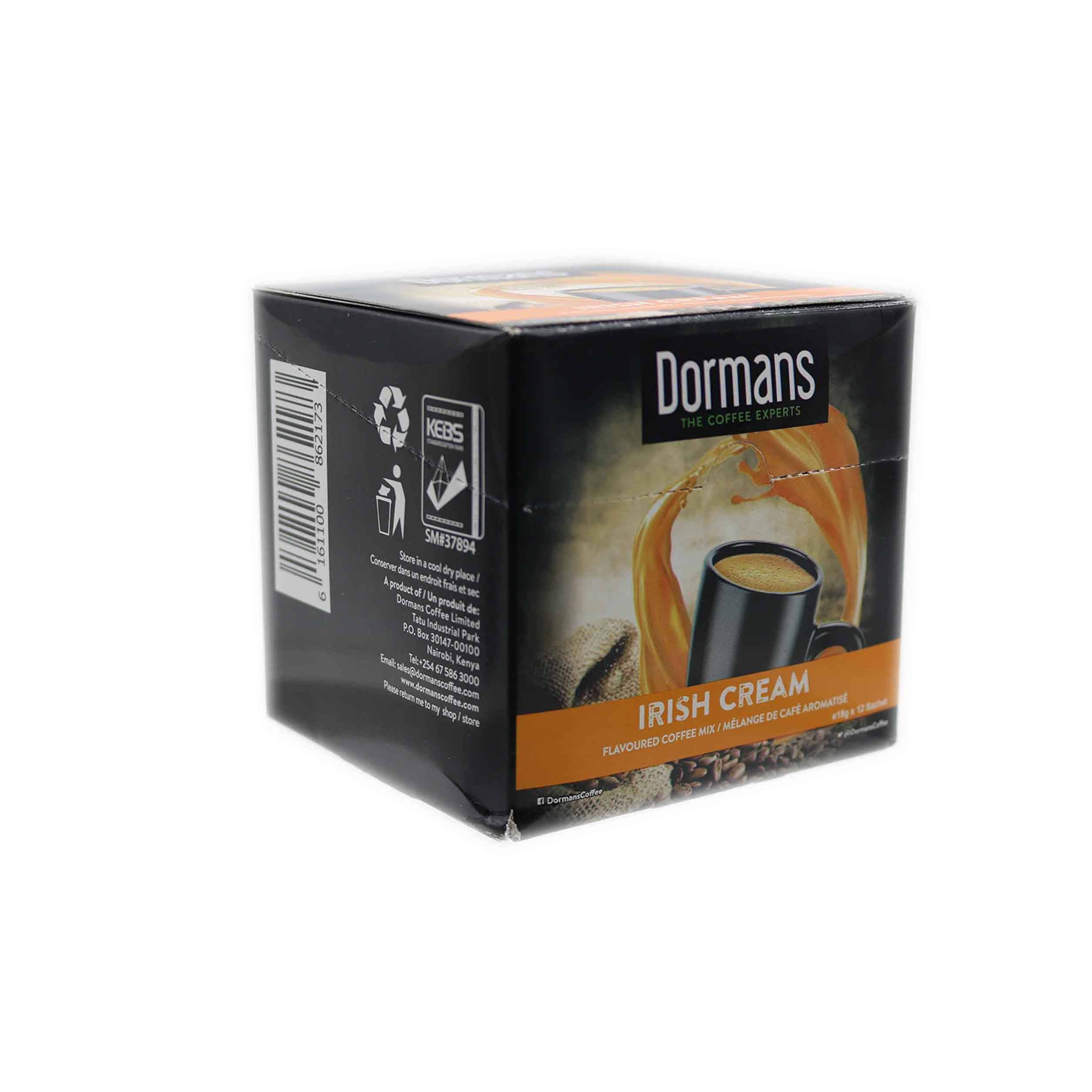 DORMANS COFFEE IRISH CREAM 18Gx12PCS