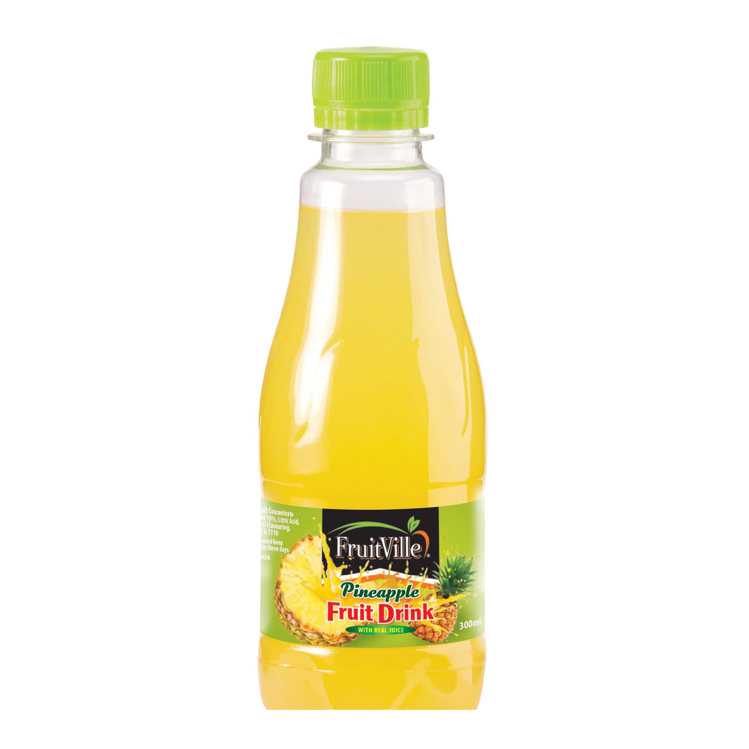 FRUIT VILLE RTD PINEAPPLE FRUIT DRINK JUICE 500ML