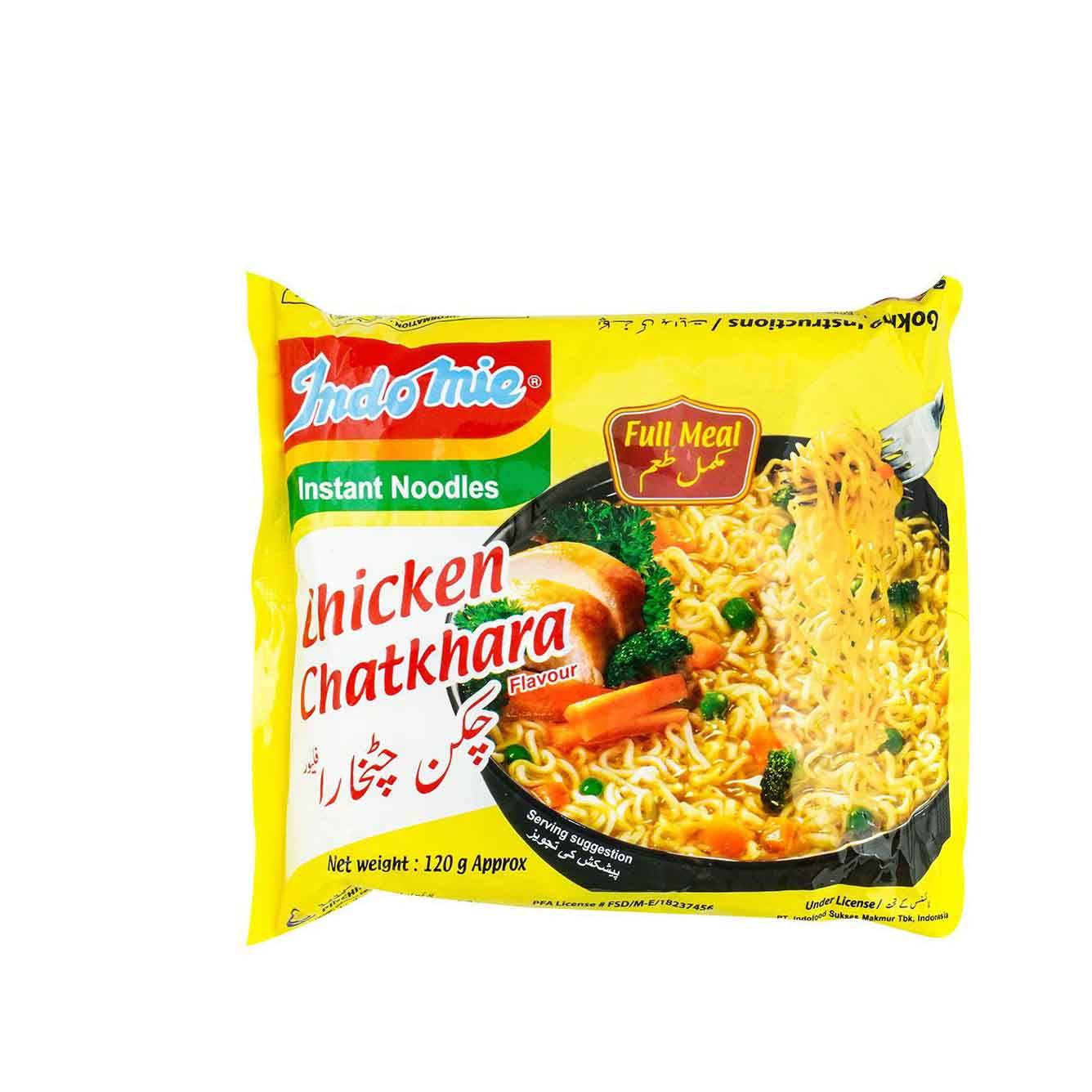 INDOMIE INSTANT NOODLES CHICKEN FLAVOUR 120G