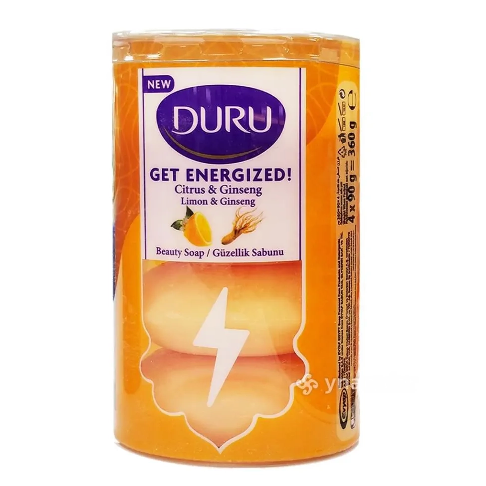 DURU CITRUS AND GINSENG SOAP 4x90G