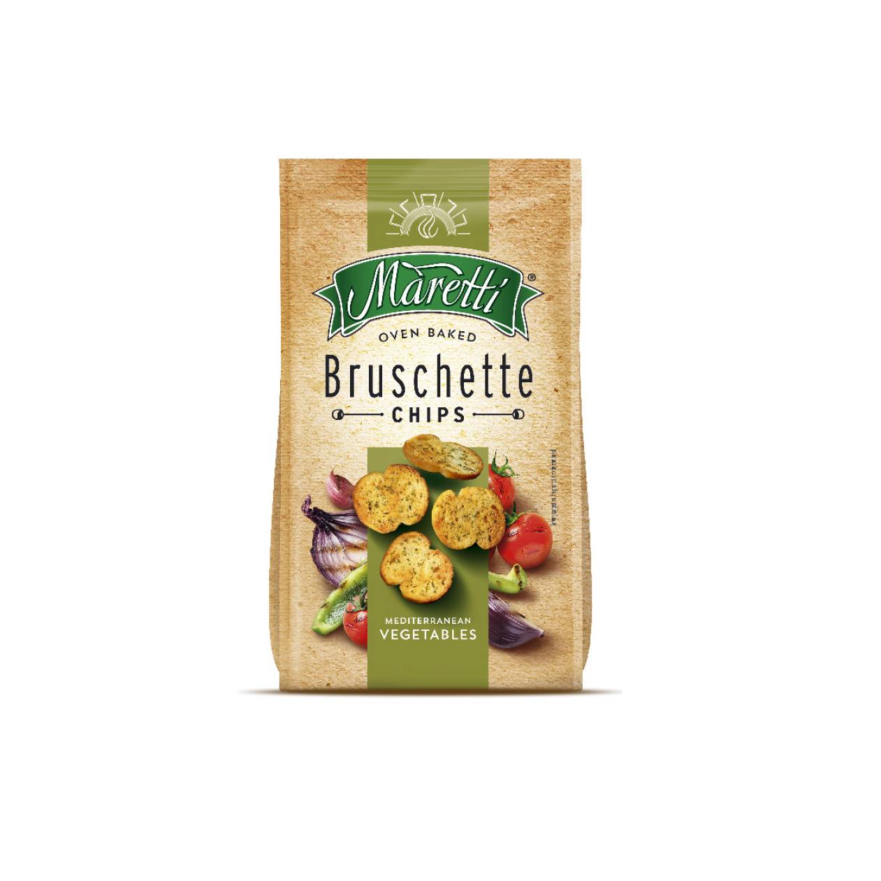 MARETTI BRUSCHETTE CHIPS VEGETABLES 70G