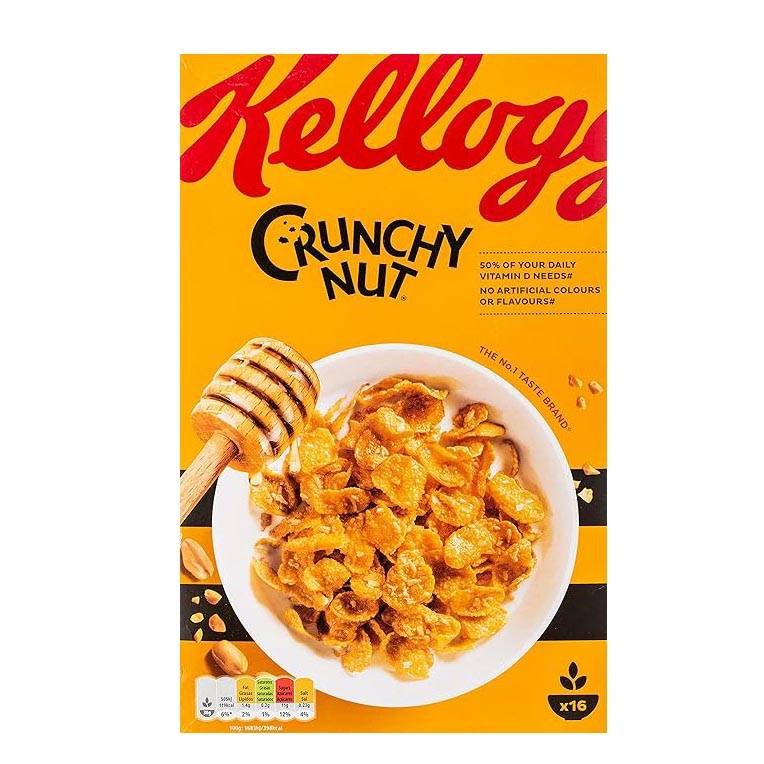 KELLOGS CRUNCHY NUT WTH NUTS 500G