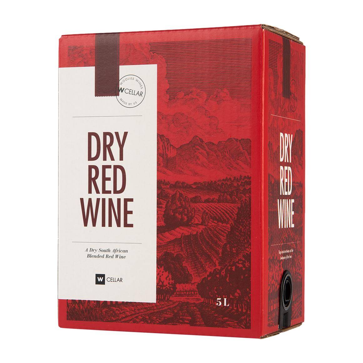 KDB DRY RED WINE 5L