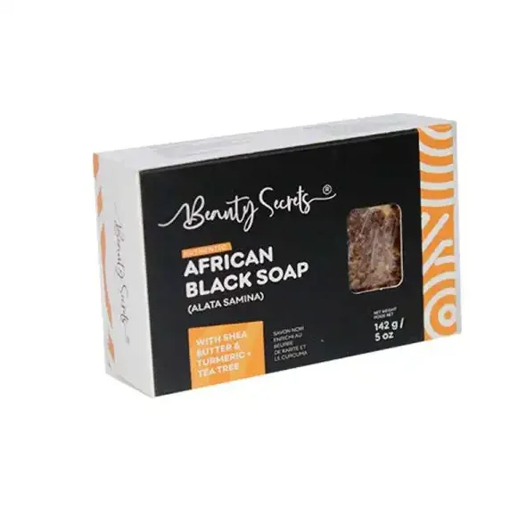 BEAUTY SECRETS AFRICAN BLACK SOAP 142G