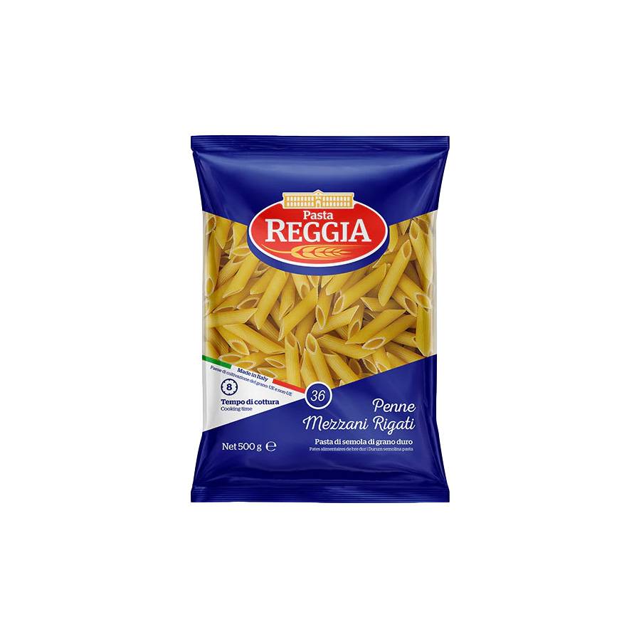 REGGIA PENNE MEZZANE RIGATI 500G