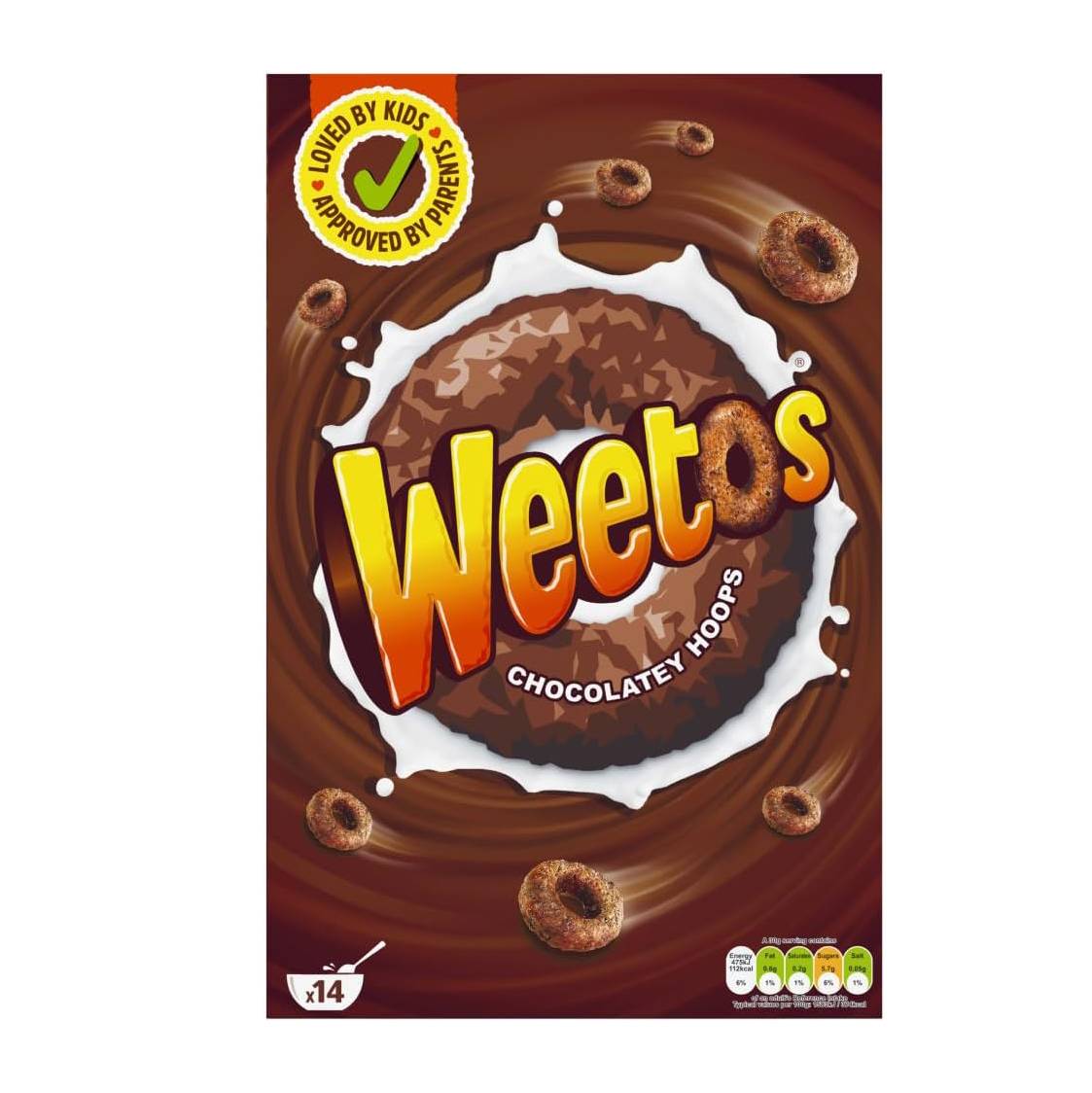 WEETABIX WEETOS CHOCOLATEY HOOPS 420G