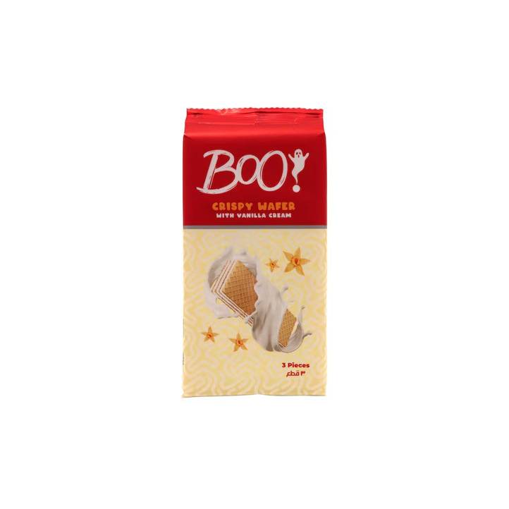 BOO COATED WAFER WITH VANILLA CREAM 38G