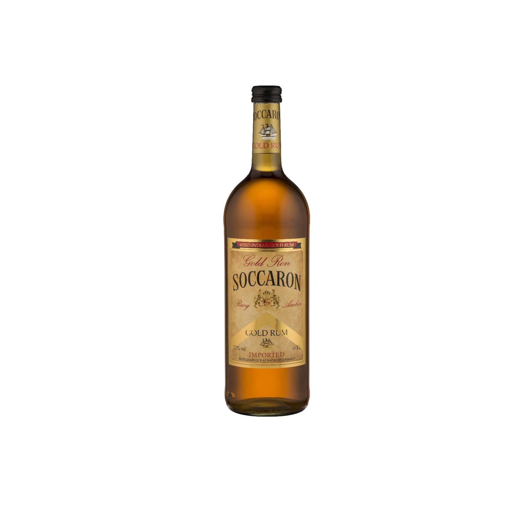 SOCCARON GOLD RUM 1L