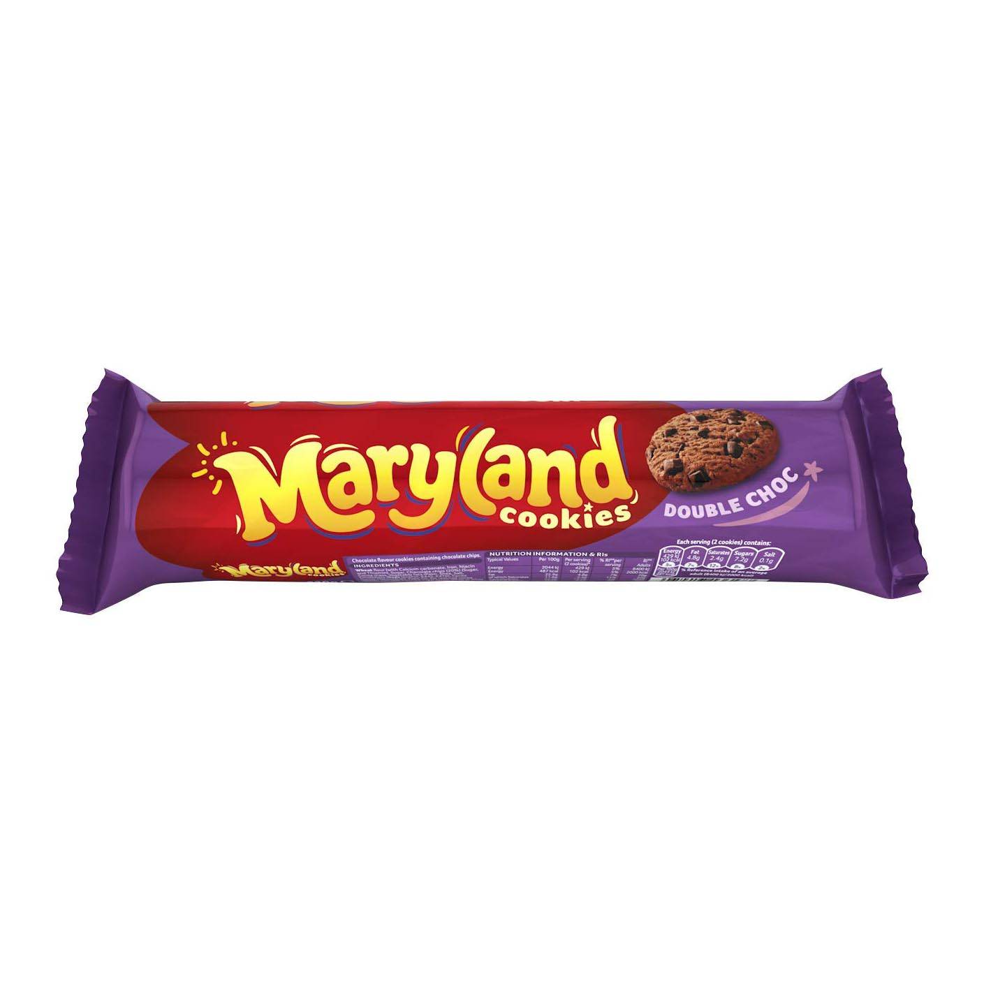 MARYLAND COOKIES DOUBLE CHOC 200G