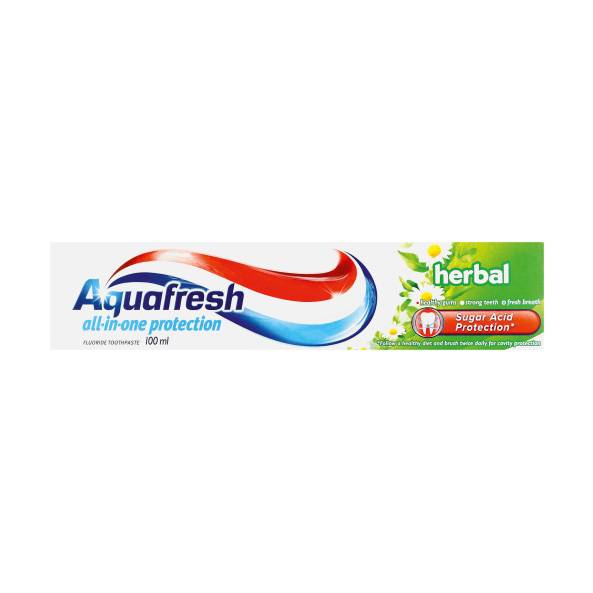 AQUAFRESH TOOTHPASTE HERBAL 100ML