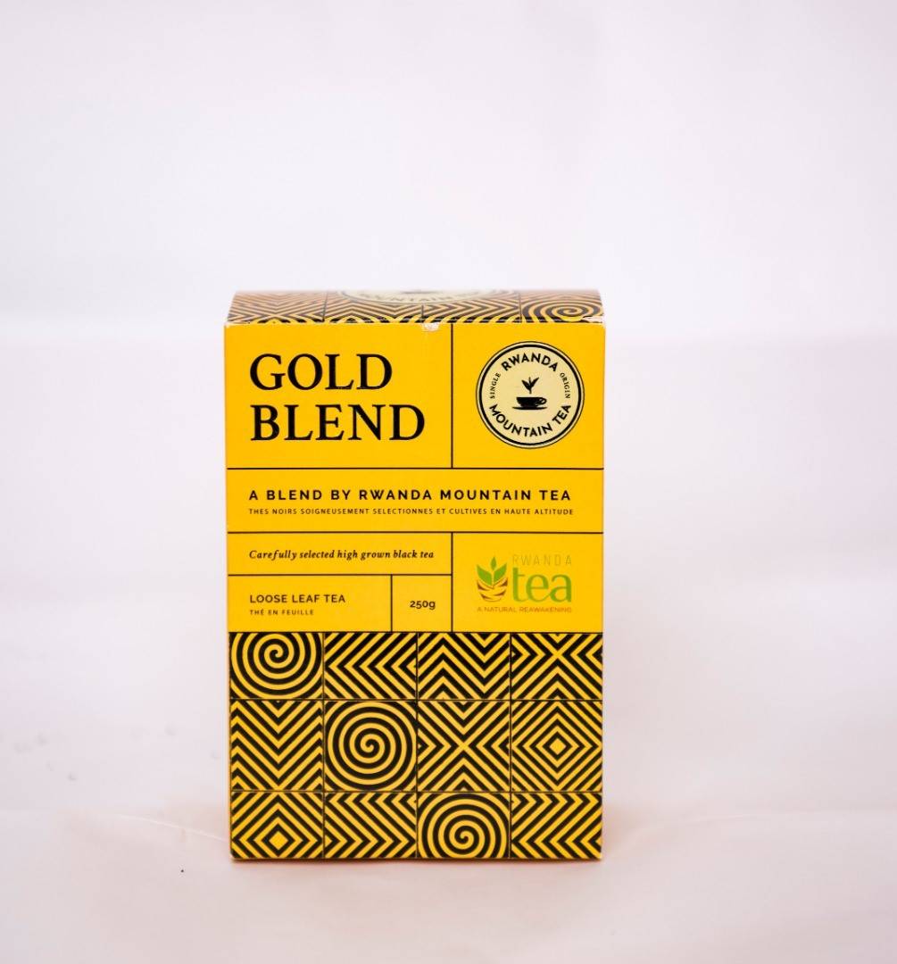 RWANDA MOUNTAIN GOLD BLEND LOOSE TEA 250G