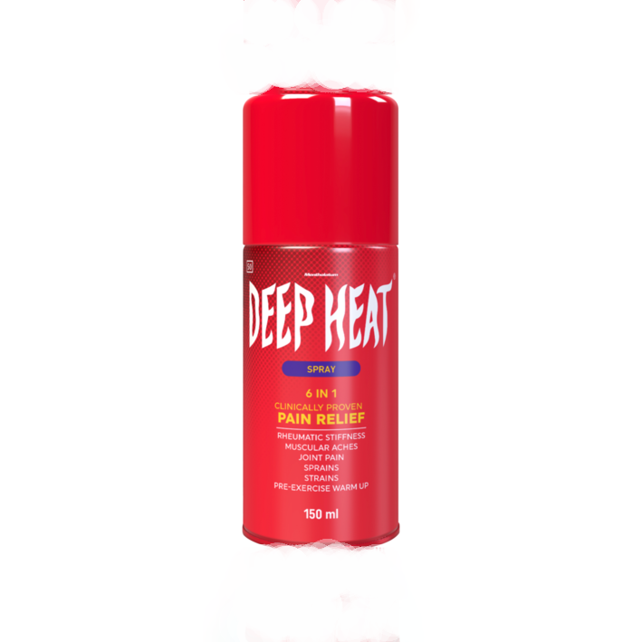 DEEP HEAT PAIN RELIEF SPRAY 6 IN 1 150ML