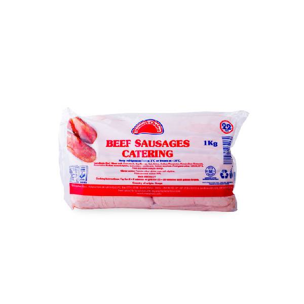FARMERS CHOICE BEEF SAUSAGES CATERING 1KG