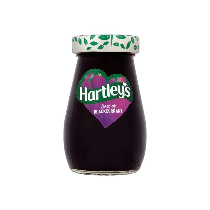 HARTLEY'S BLACKCURRANT JAM 300G