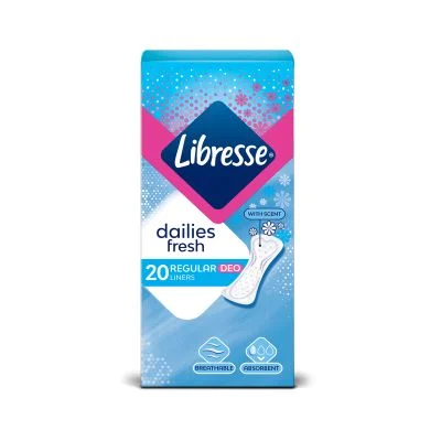 LIBRESSE 20 REGULAR LINERS