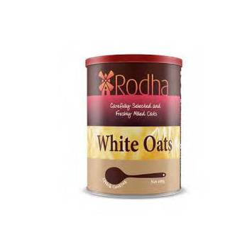 RODHA WHITE OATS TIN 400G