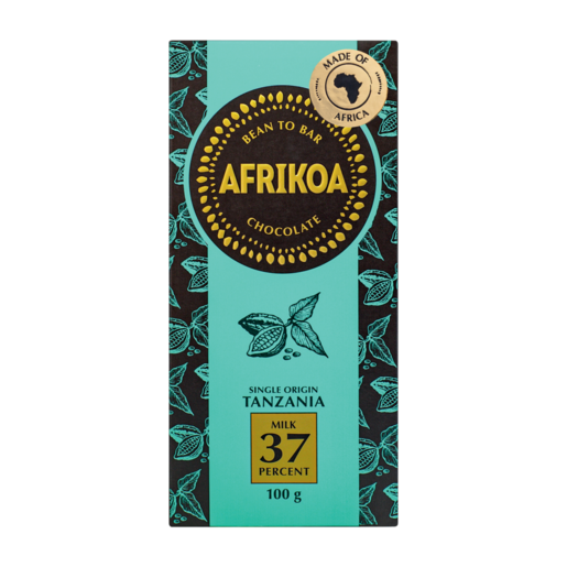 AFRIKOA 37PERC MILK CHOCOLATE 100G