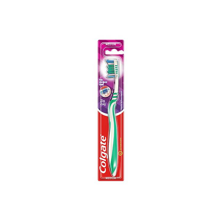 COLGATE T BRUSH ZIG ZAG MEDIUM SINGLE