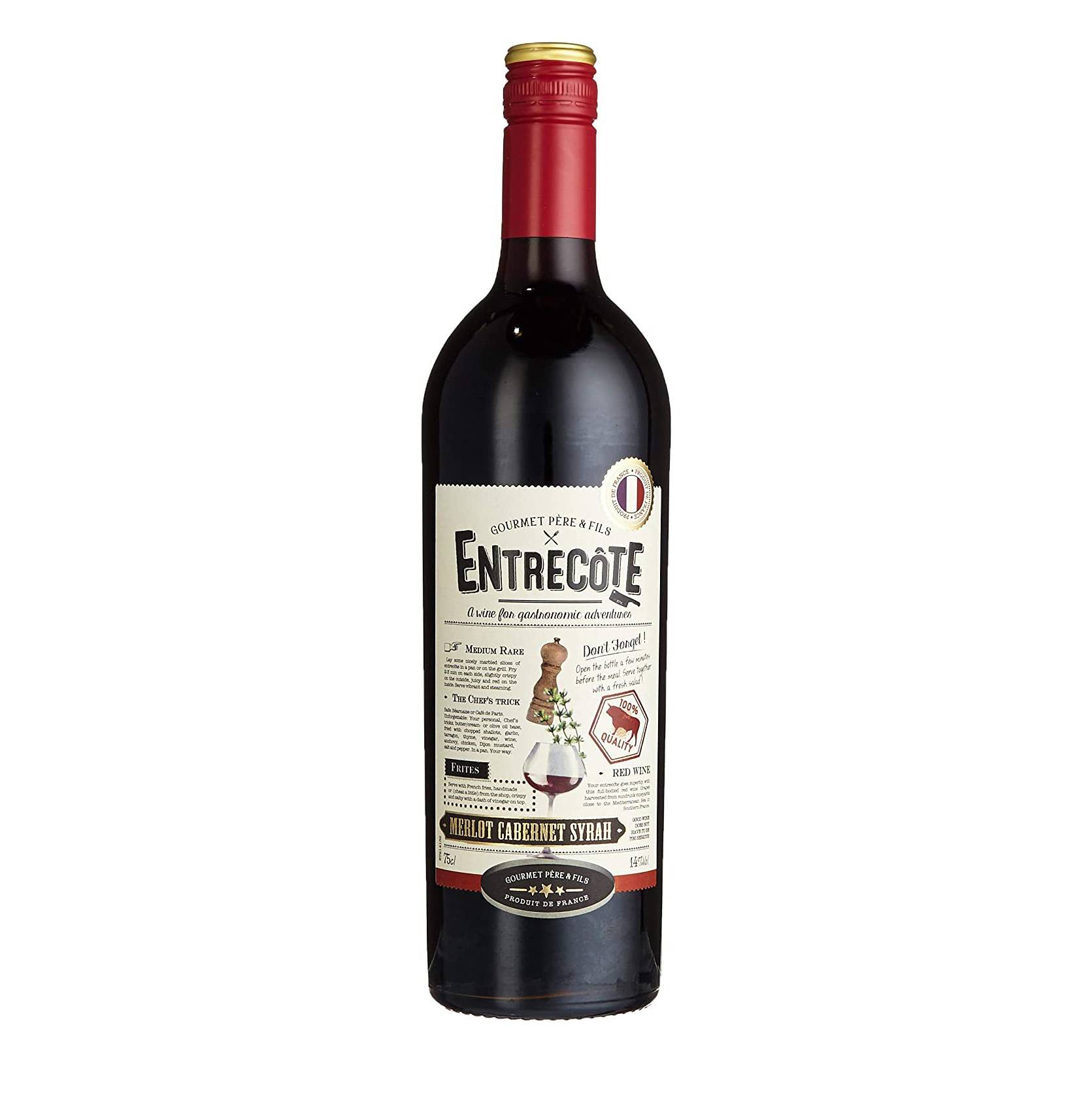 ENTERECOTE RED WINE 75CL