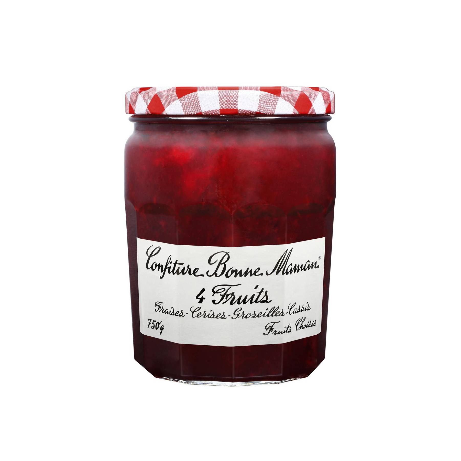 BONNE MAMAN CONFITURE 4 FRUITS 750G