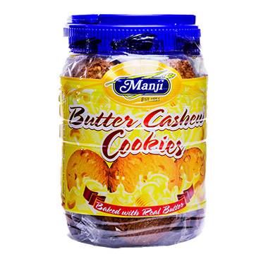 MANJI BUTTER CASHEW COOKIE JAR 450G