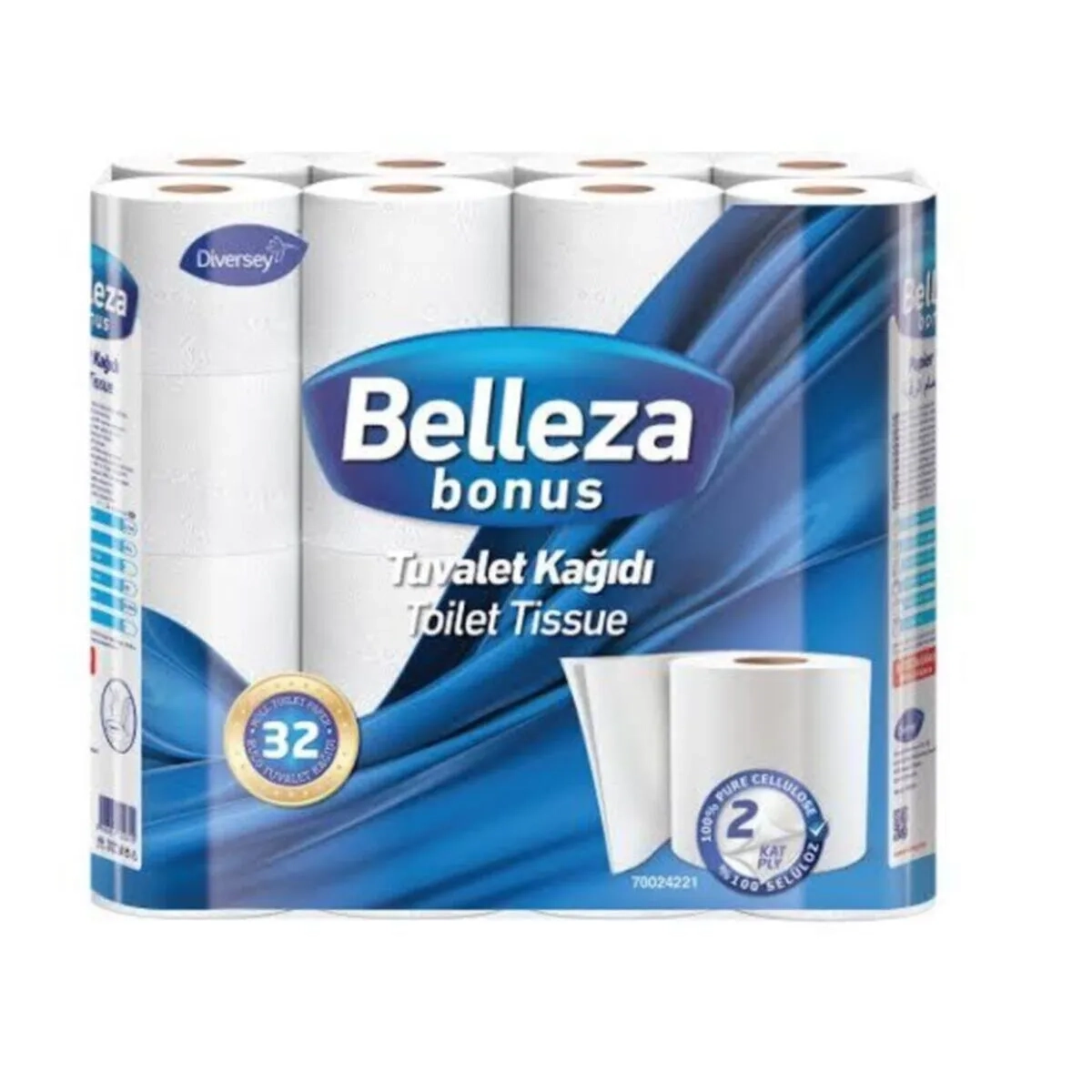 BELLEZA BONUS TOILET TISSUE 130 SHEETS 32 PIECES -- PACK OF 3