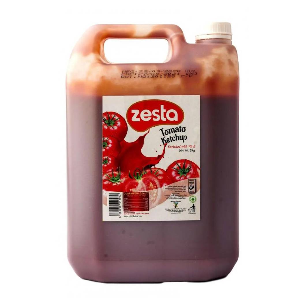 ZESTA TOMATO KETCHUP 5KG