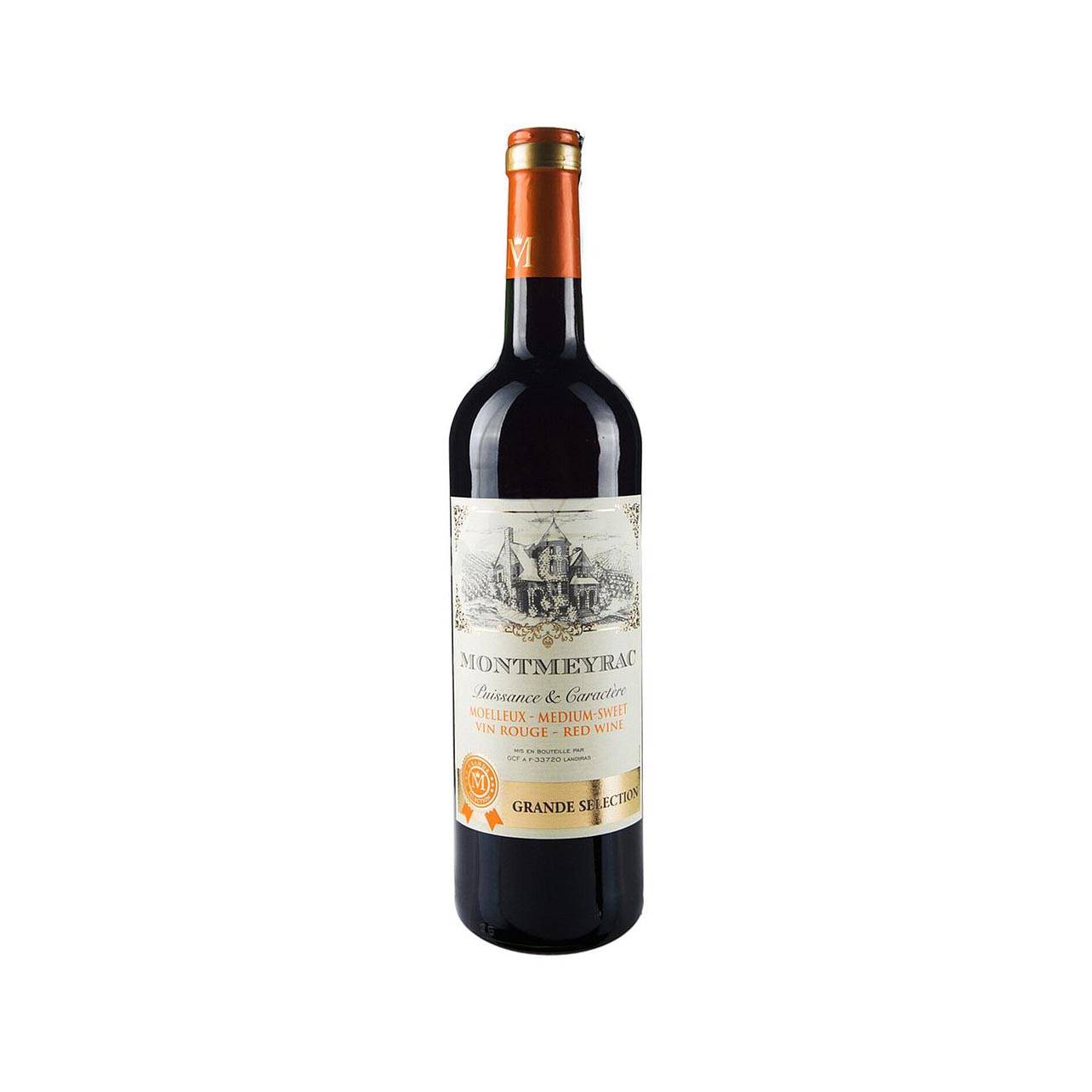 MONTMEYRAC MEDIUM SWEET RED WINE 75CL