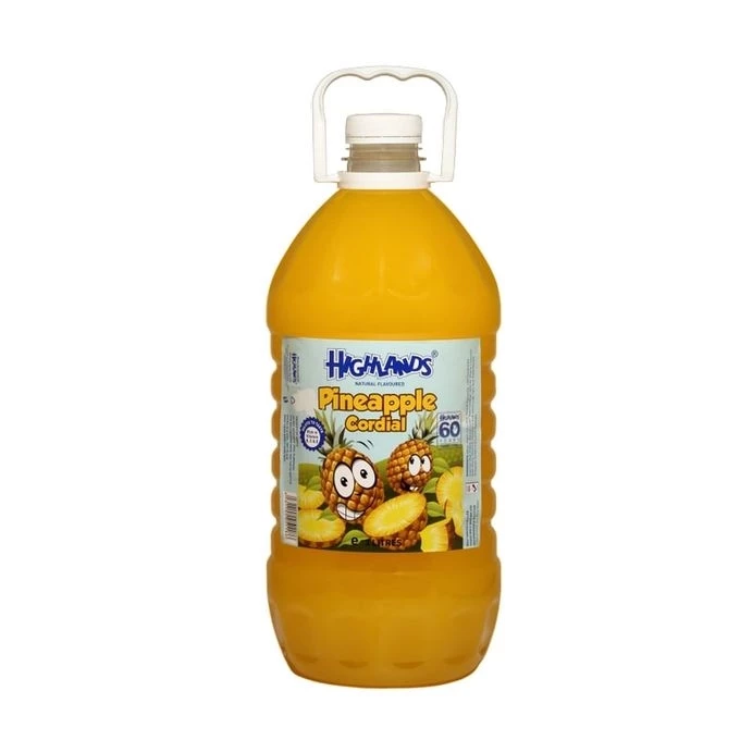 HIGHLANDS PINEAPPLE CORDIAL 1L