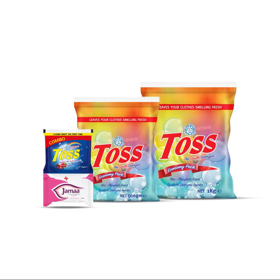 TOSS ECONOMY PACK DETERGENT POWER 1KG