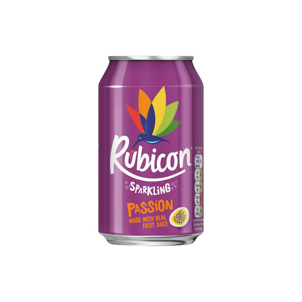 RUBICON SPARKLING PASSION CAN 330ML