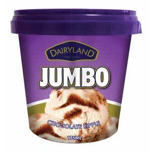 DAIRYLAND JUMBO RIPPLE CHOCOLATE 175ML