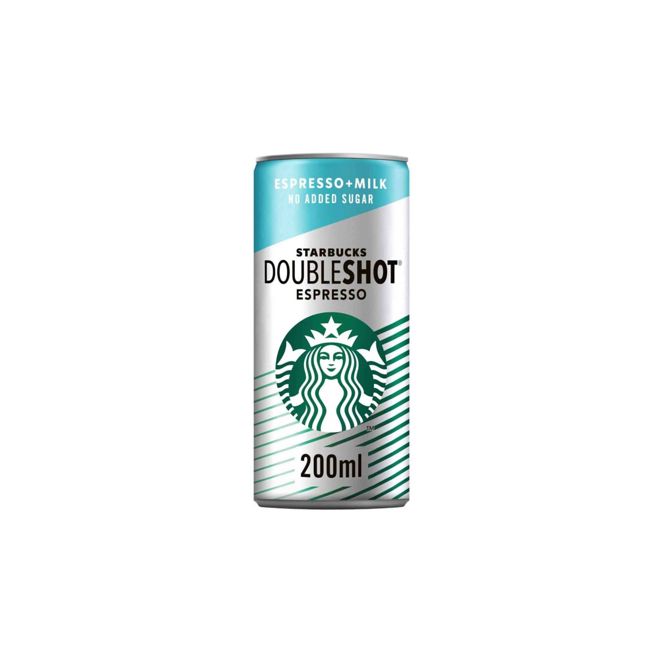 STARBUCKS DOUBLESHOT ESPRESSO NO SUGAR 200ML