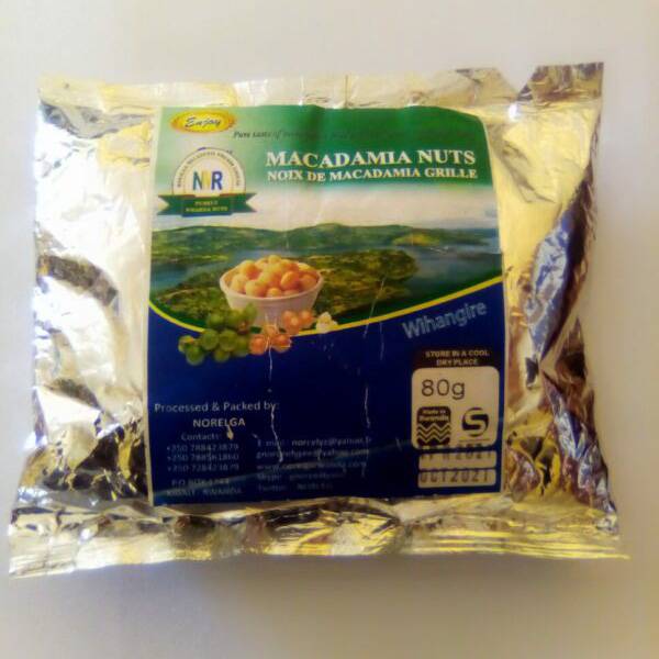 WIHANGIRE MACADAMIA NUTS 80G