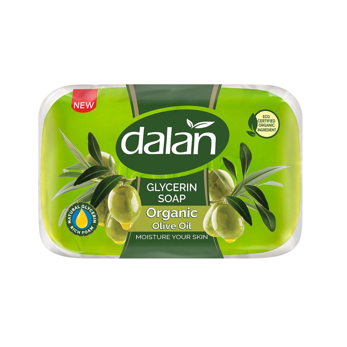 DALAN GLYCERIN SOAP ORGANIC OLIVE OIL 100G