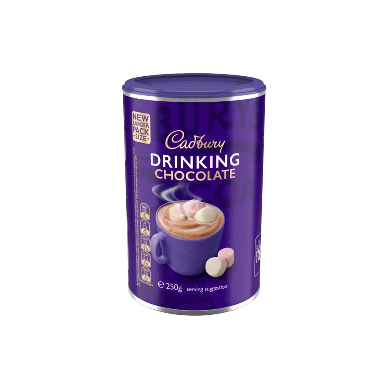 CADBURY DRINKING CHOCOLATE 250G